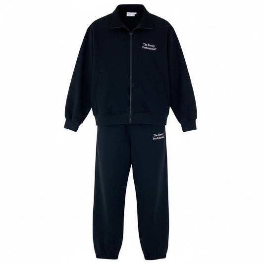 38g13 【美品】 ENNOY エンノイ Track Suit トラックスーツ セットアップ ジャージ AW24BRENCT03LP サイズL ブラック メンズu02t