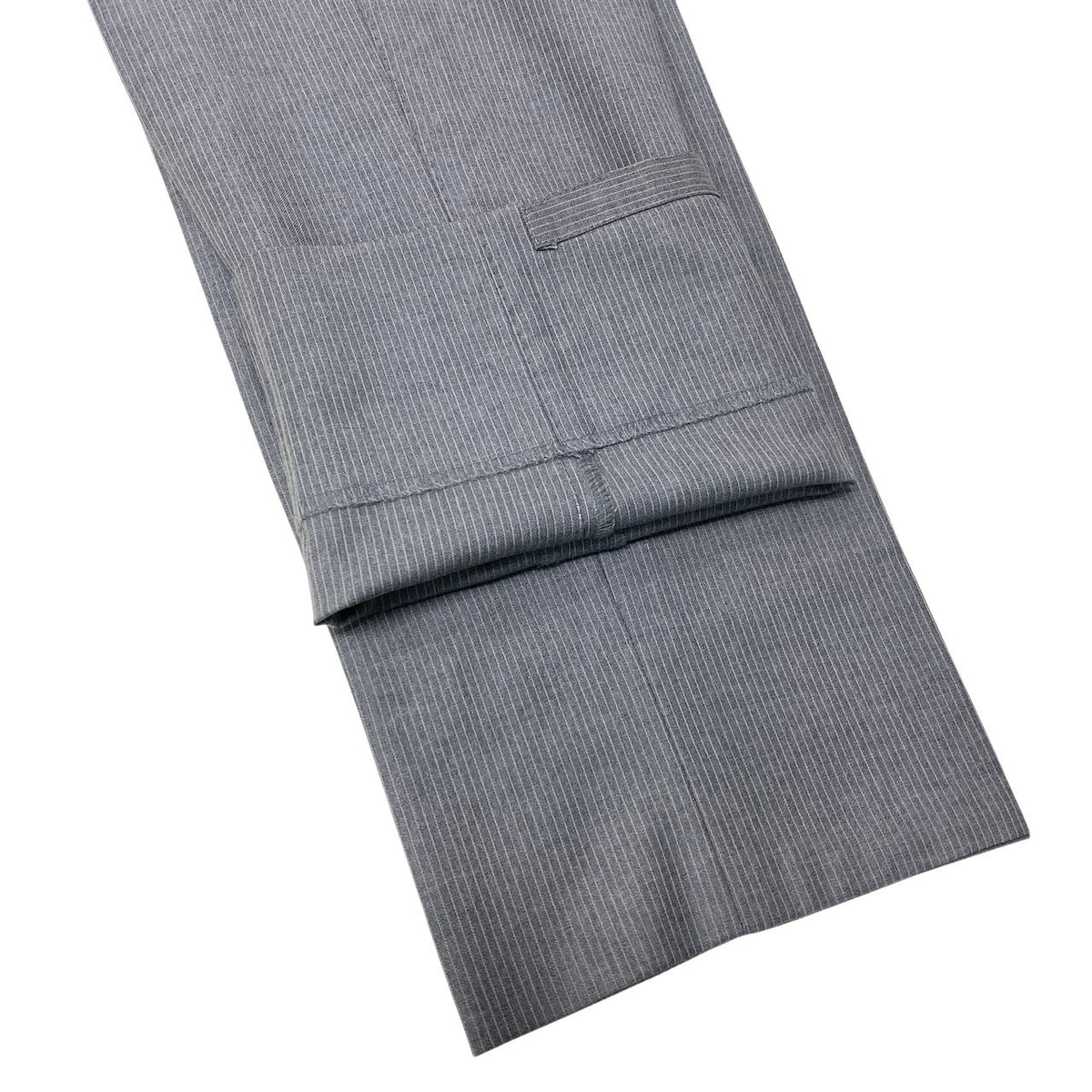 45j15 Paul Smith COLLECTION ポールスミスコレクション セットアップ シングルスーツ ストライプ柄 2B グレー ウール100％ メンズ 紳士服o07t
