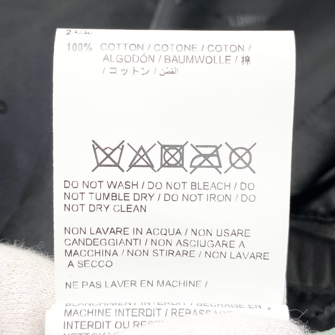 38c3 OFF-WHITE オフホワイト BERNINI レザージャケット ライダースジャケット ダブルライダースジャケット OMJG003F18983011 XSサイズ ブラック レザー メンズ 男性用o07t