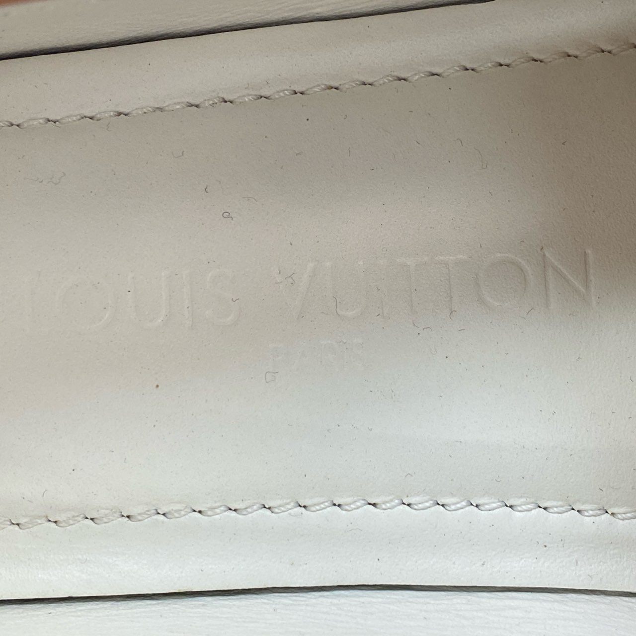 4j11 LOUIS VUITTON ルイヴィトン エナメル ドライビングシューズ ローファー 34 1/2 サーモンピンク パテントレザー シューズ イタリア製