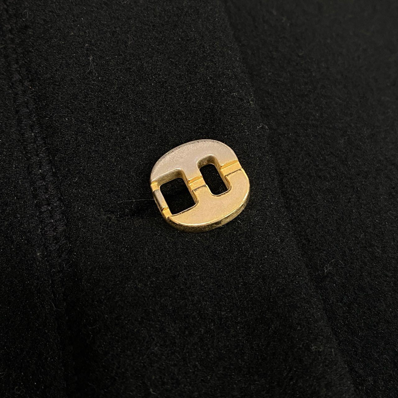 4a4 Vintage Ferragamo ヴィンテージ フェラガモ Fleece フリース素材 Overcoat オーバーコート アウター Size M レディース 女性用k02i