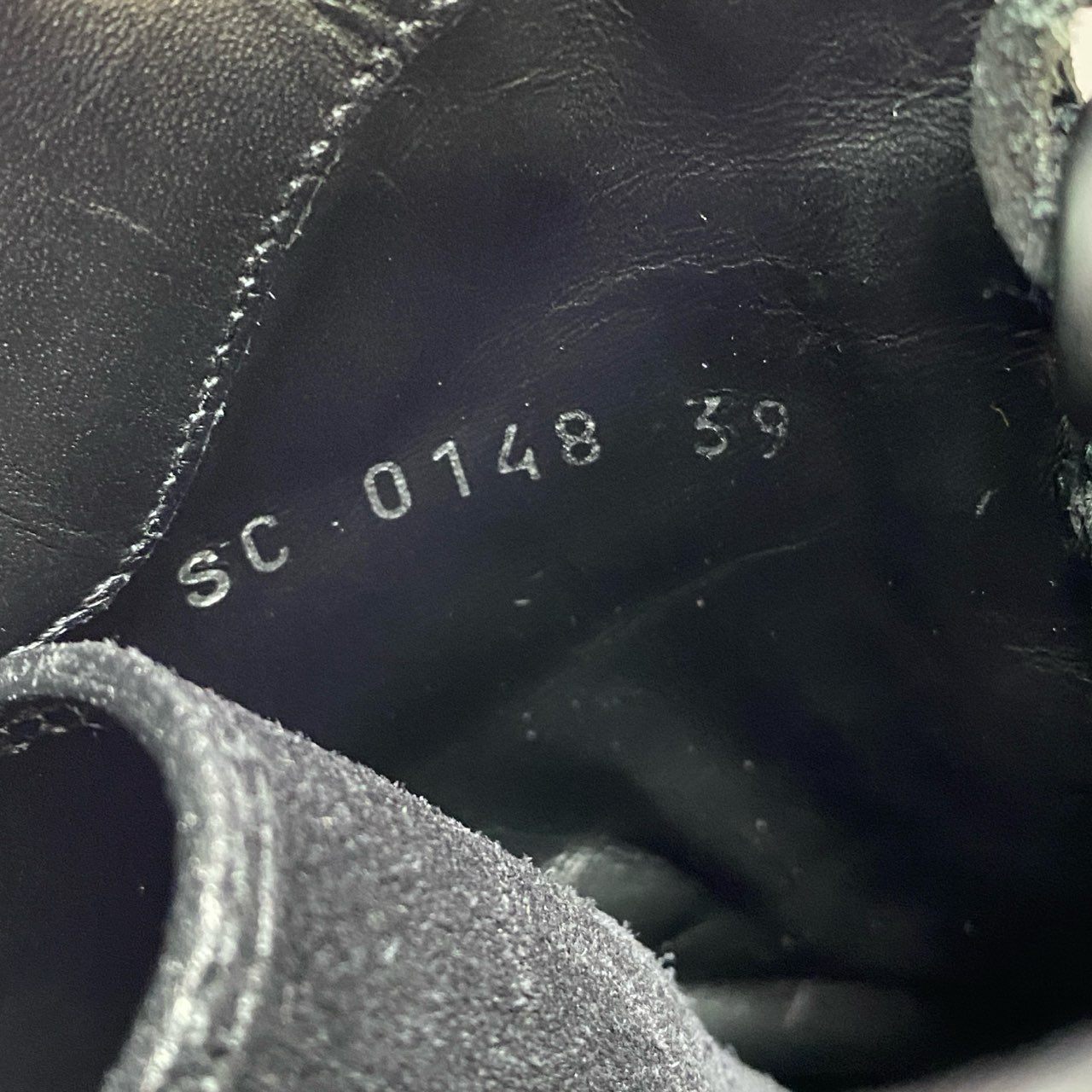 1f27 《美品》 LOUIS VUITTON ルイヴィトン ローリエートライン LVベルト レースアップブーツ 39 ブラック レザー シューズ