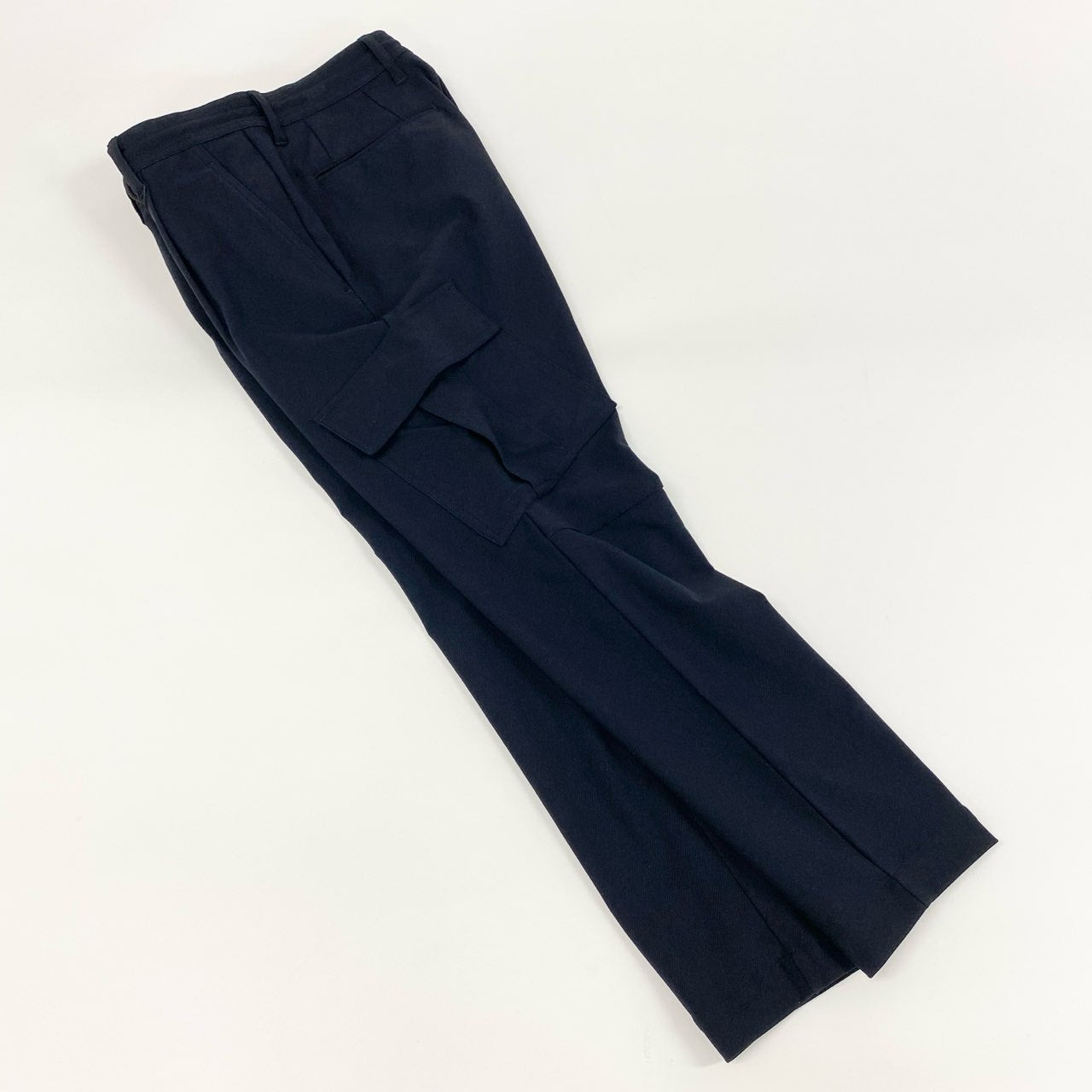 66g8 【未使用】 PIUORO ピウオロ ストレッチ◎ カーゴパンツ ジョガーパンツ ナイロン混 無地 レディース 女性用 タグ付き PR01P03 02 ブラック 画像参照