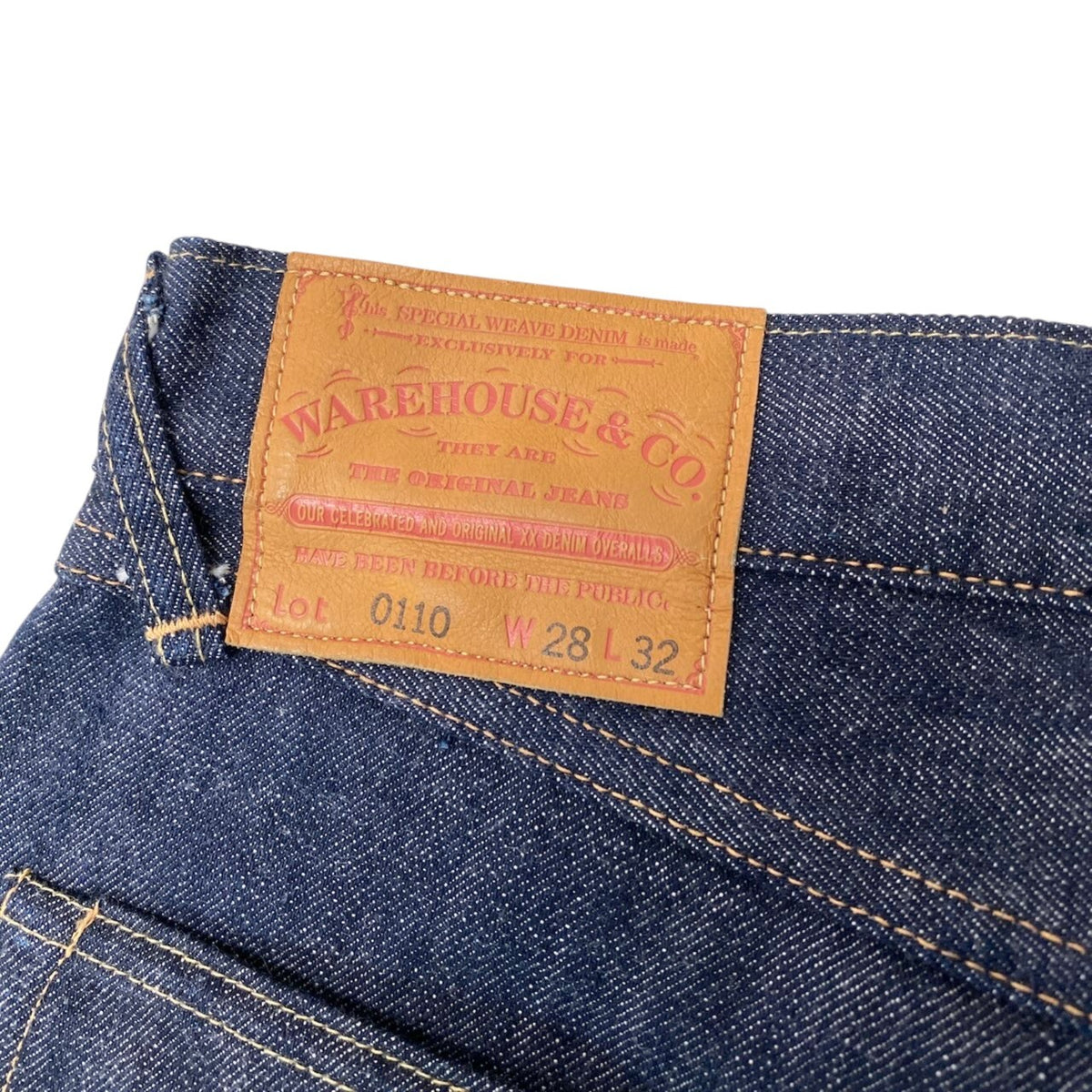 1j19 《極美品》 EVISU エヴィス × WARE HOUSE ウェアハウス カモメペイント デニムパンツ サイズ28 インディゴ アメカジ ジーンズ DENIM PANTSt18r