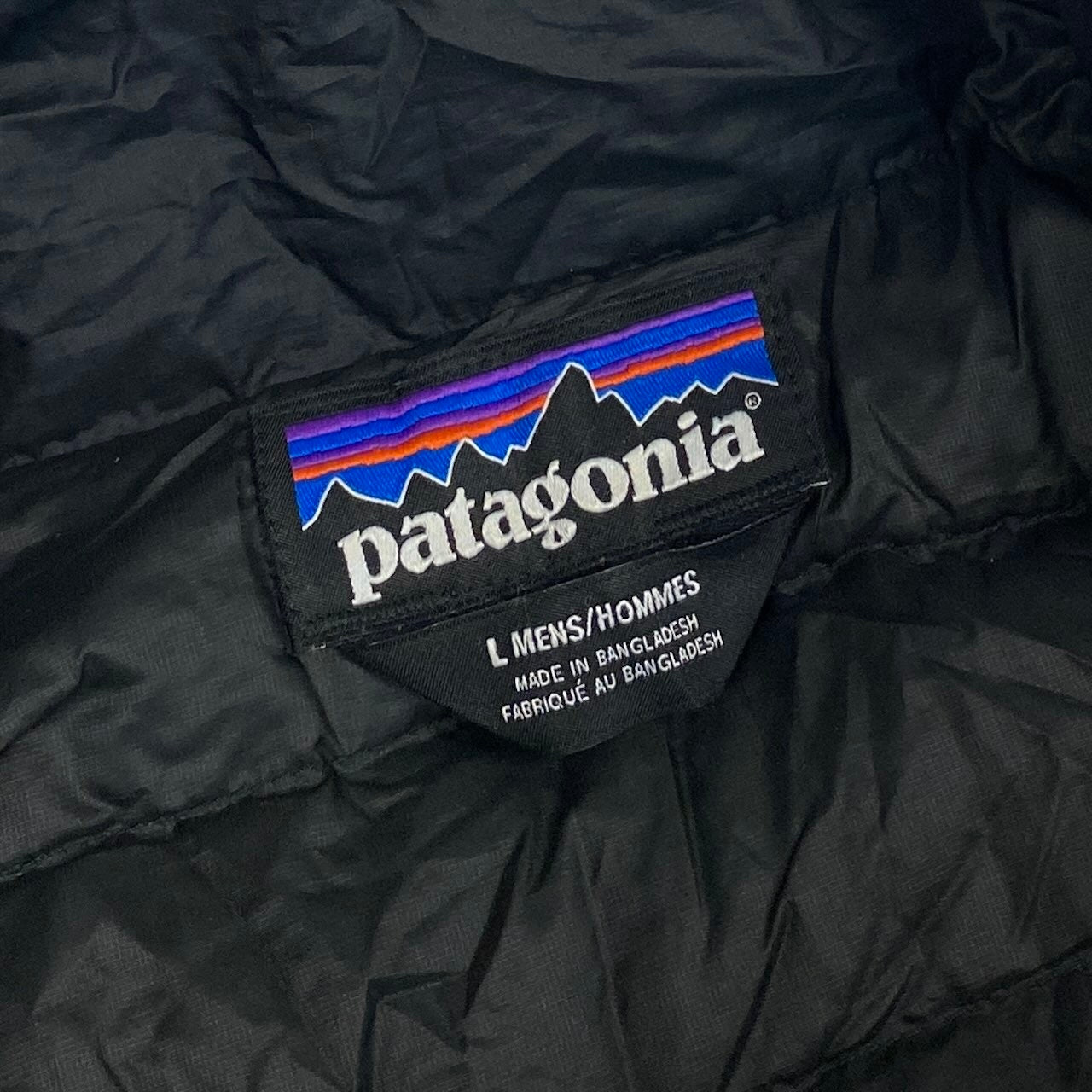24e14 Patagonia パタゴニア Down Sweater ダウンセーター 84674 サイズL ブラック ダウンジャケット アウトドア 保存袋付t18r
