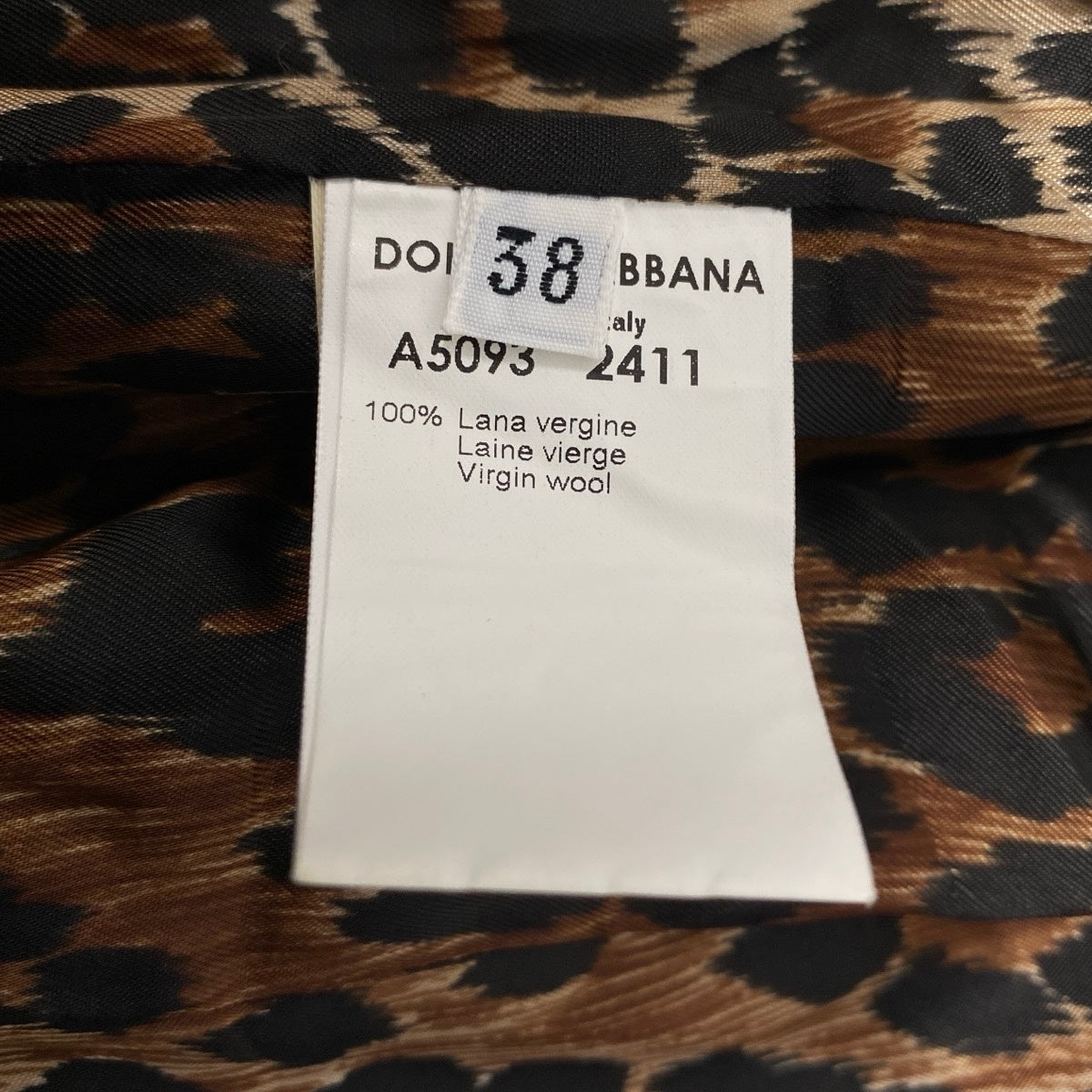 i27 【美品】DOLCE＆GABBANA ロングコート スタンドカラー ウエストベルト ブラック ウール100％ レディース 女性用u02t