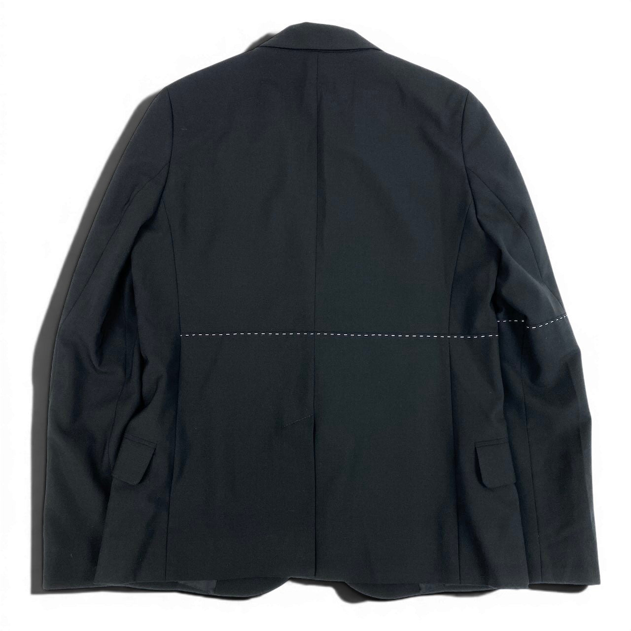 e1 ACNE STUDIOS テーラードジャケット 切替 ステッチデザイン 32サイズ ブラック 画像参照 レディース 女性用u02t