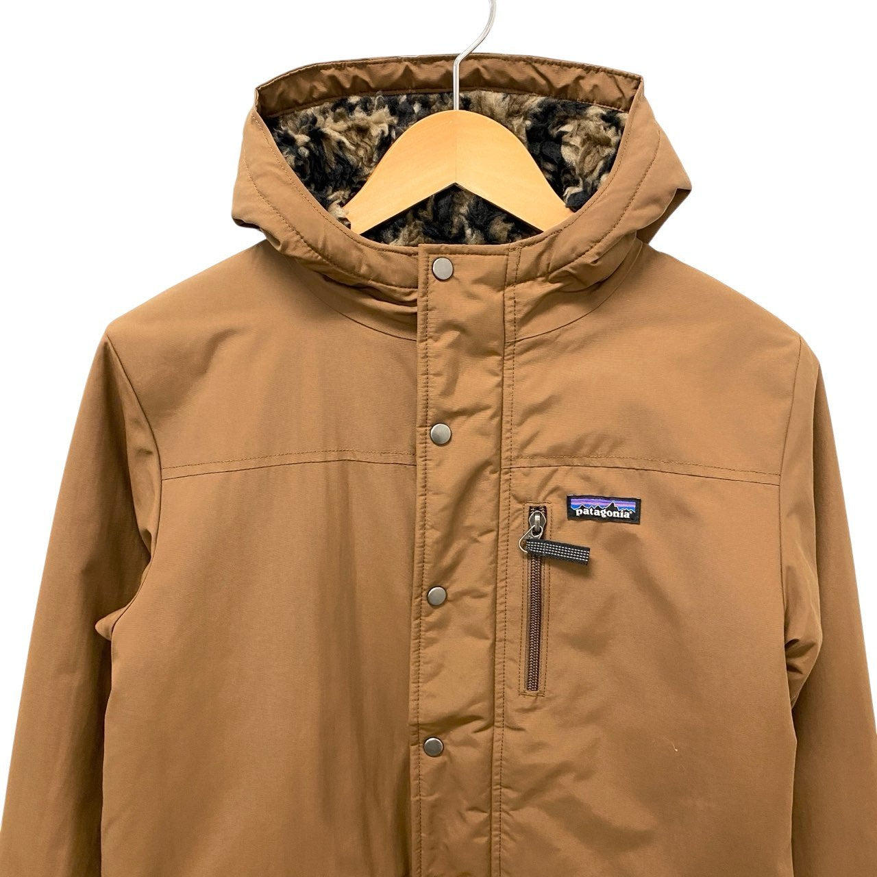 87c6 Patagonia パタゴニア 21AW Infurno Jacket ボーイズ インファーノ ジャケット サイズXL 14 ブラウン レディース 又はボーイズ アウターk02i