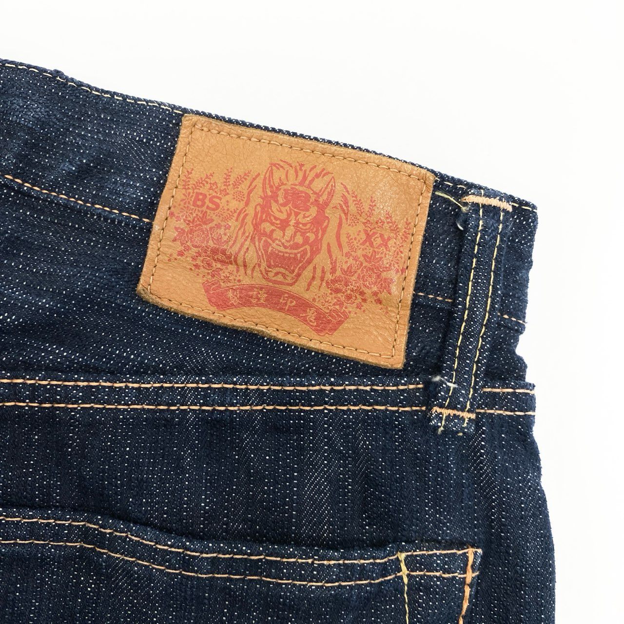 5c3 ONI DENIM 鬼デニム 阿波正藍染 デニムパンツ ジーンズ ボトムス 日本製 29インチ インディゴ レディース 女性用o07t