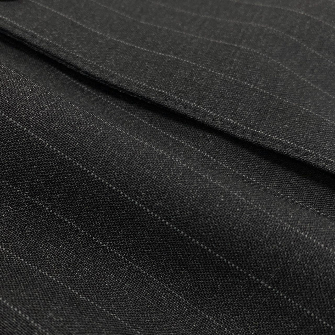 3k28 Brooks Brothers ブルックスブラザーズ セットアップスーツ シングル 3B ストライプ柄 背抜き ウール混 メンズ 紳士服 ビジネス 40REG ブラックu02t