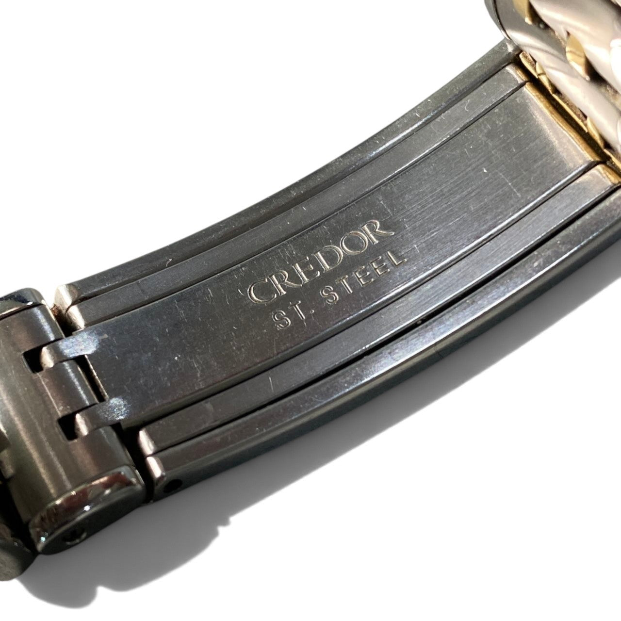 i10 SEIKO セイコー CREDOR 18KT クレドール 腕時計 9571-6020 ゴールド シルバー 稼働t18r