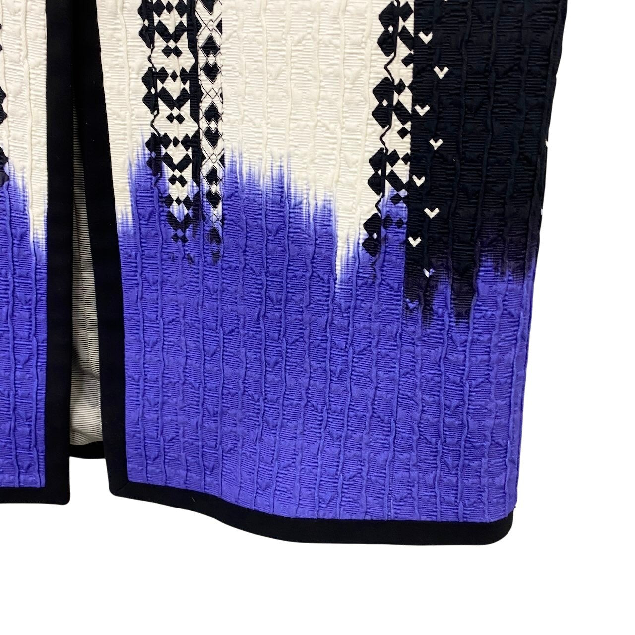 29e18 ETRO エトロ ロングコート コートジャケット ペイズリー柄 イタリア製 141-15000-449.0 42サイズ ホワイト ネイビー レディース 女性用t18r