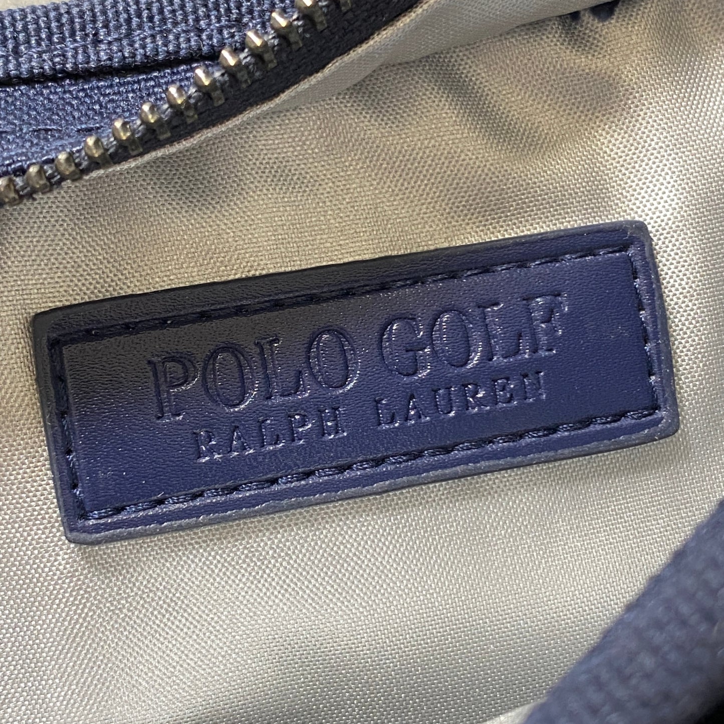 Af26 《美品》 POLO GOLF ポロゴルフ RALPH RAUREN ラルフローレン POLO BEAR MINI TOTE BAG ポロベア キャンバスミニトートバッグ ハンドバッグ ネイビー ショルダーバッグ 刺繍