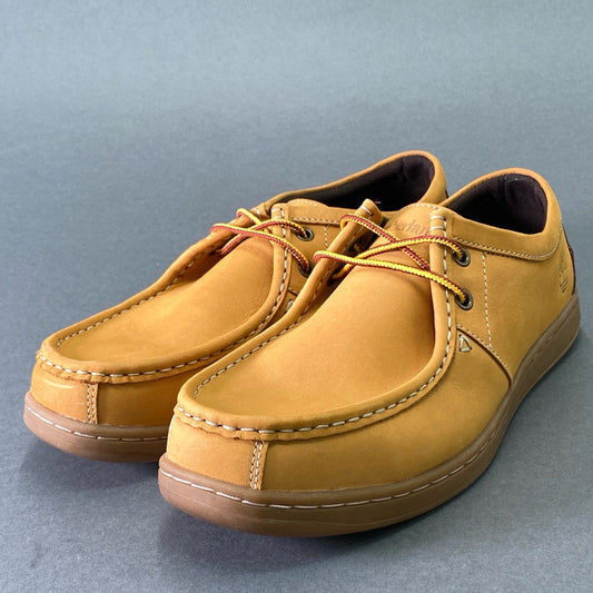 8e18 《美品》 Timberland ティンバーランド Earthkeepers ANTI-FATIGUE アウトドア シューズ 9W キャメル レザー スニーカー