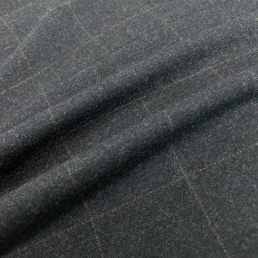 54l28 BURBERRY LONDON バーバリーロンドン スーツセットアップ テーラードジャケット スラックスパンツ チェック柄 カシミヤ混 94-84-165 AB4 ダークグレー メンズ 男性用o07t