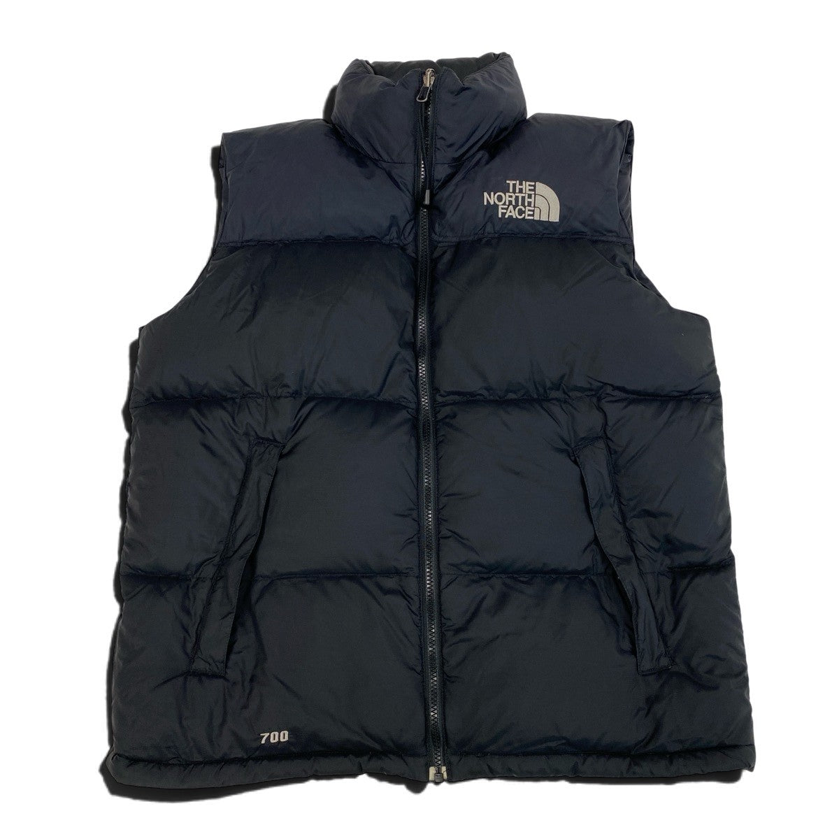 10j14 THE NORTH FACE ノースフェイス ヌプシダウンベスト 700フィル ND00359 サイズM ブラックt18r