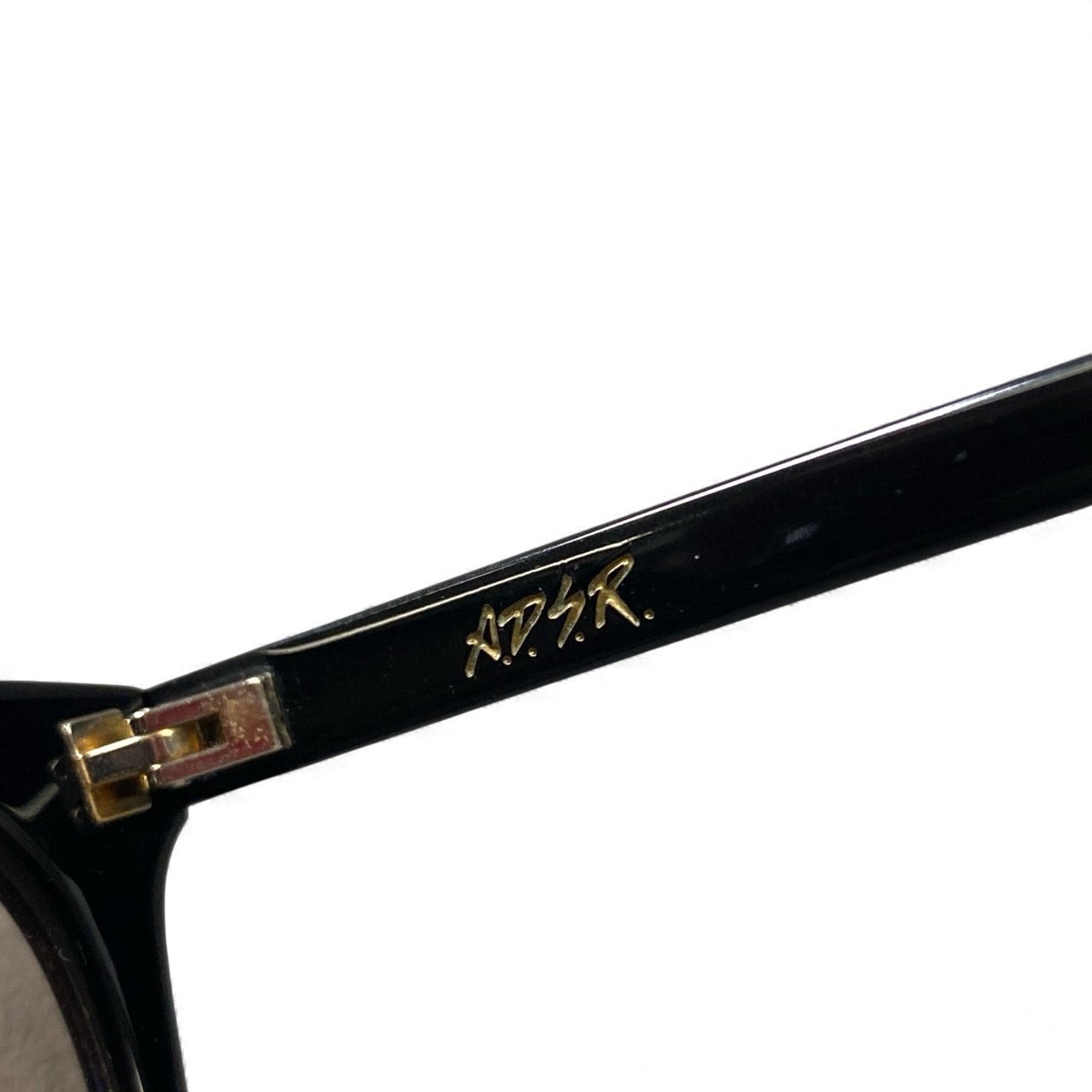 k16《完品》 A.D.S.R. エーディーエスアール MONK 01 モンク ウェリントン サングラス ブラック ブラウン アイウェア 眼鏡 メガネt18r