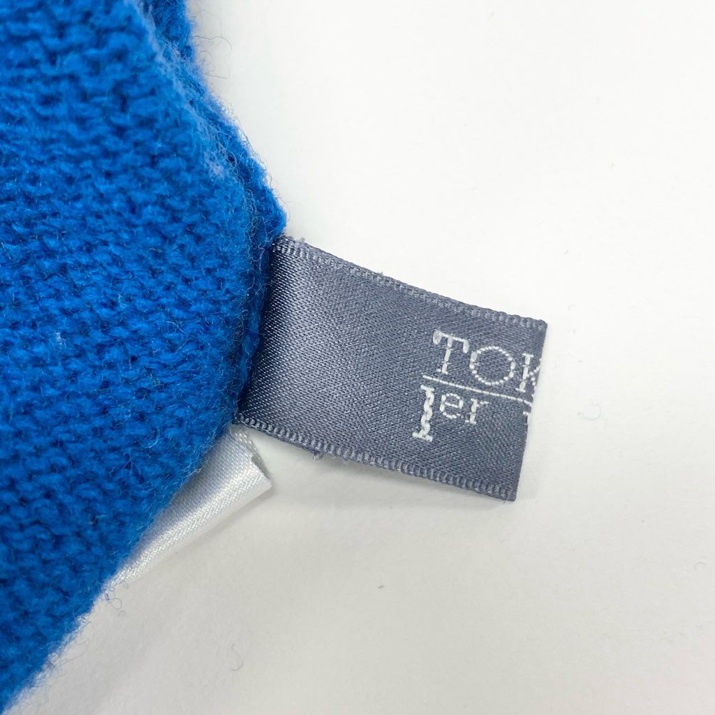 63a12 TOKUKO 1er VOL トクコプルミエヴォル チュニックワンピース ロングスリーブニット ハイネック レディース 女性用 サイズ9 マルチカラーu02t