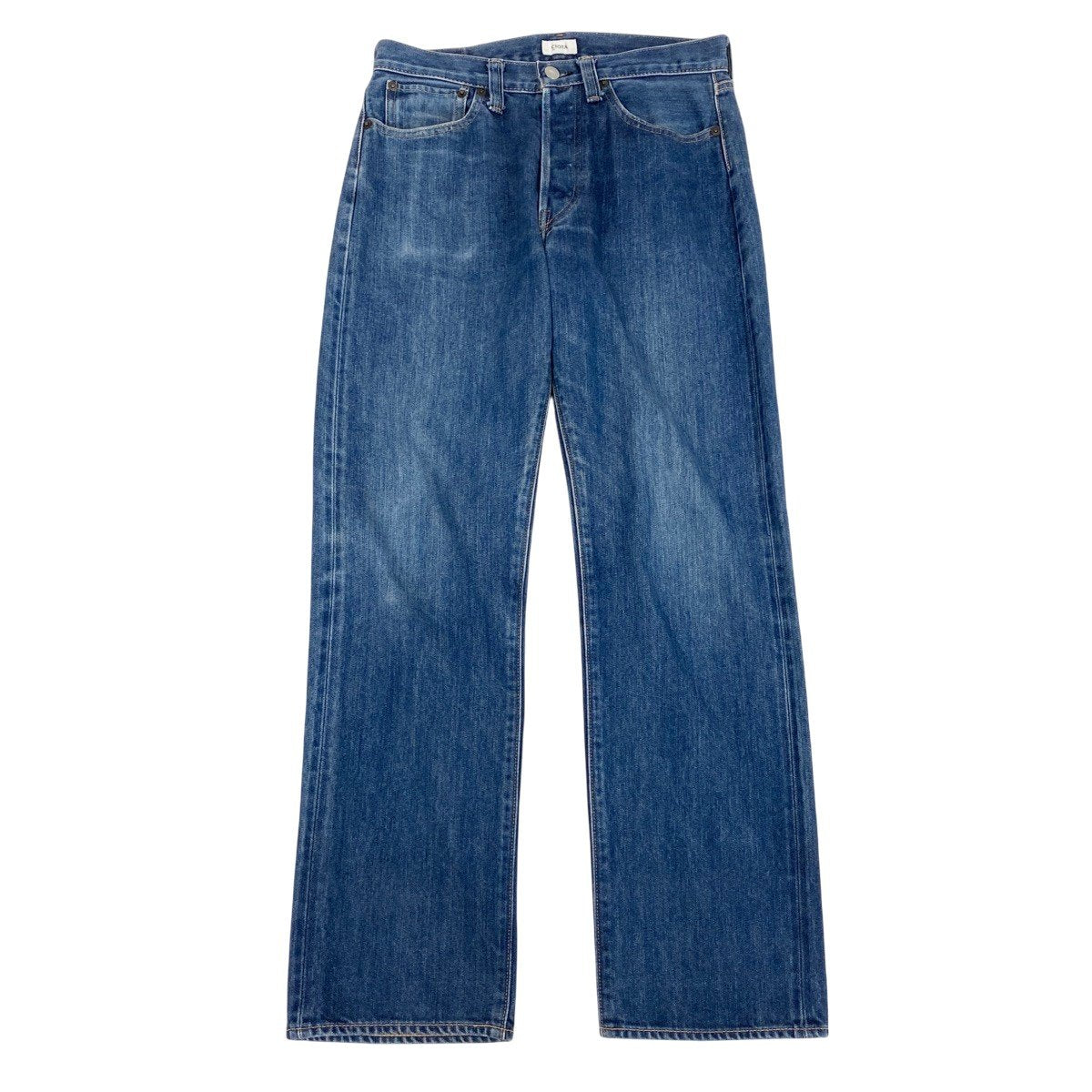 50f29 CIOTA シオタ 21ss BLOOM&BRANCH 別注 デニムパンツ ストレート PTM-10XX サイズ31 インディゴ コットン100％ メンズ 男性用o07t
