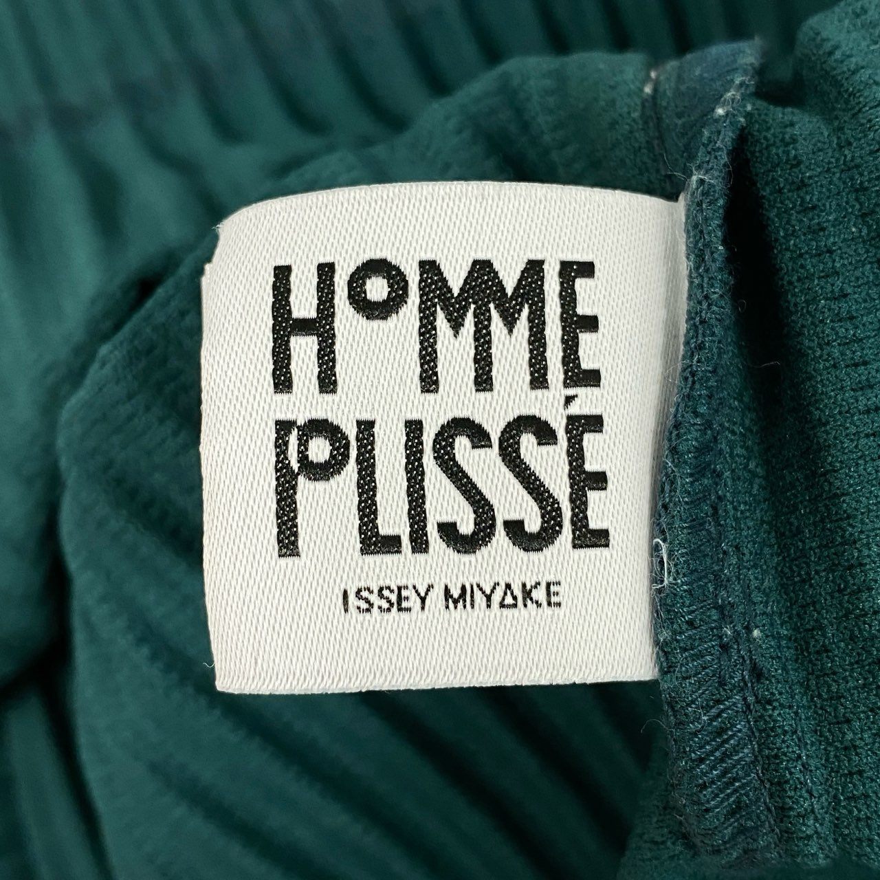 Md12 HOMME PLISSE オムプリッセ プリーツカットソー トップス サイズ3 グリーン メンズ プリーツプリーズta1