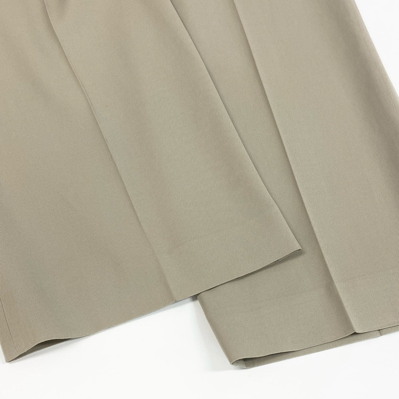 d7 【美品】CELINE セリーヌ フィービー期 ワイドパンツ Phoebe Philo Waistband Wide Leg Pants 36サイズ ベージュ レディース 女性用u02t