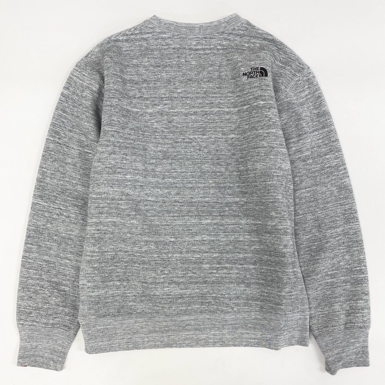 15h29 THE NORTH FACE ノースフェイス WR SWEAT CREW スウェットクルー ロゴ トレーナー 撥水加工 NT61508 Mサイズ グレー メンズ 男性用u02t