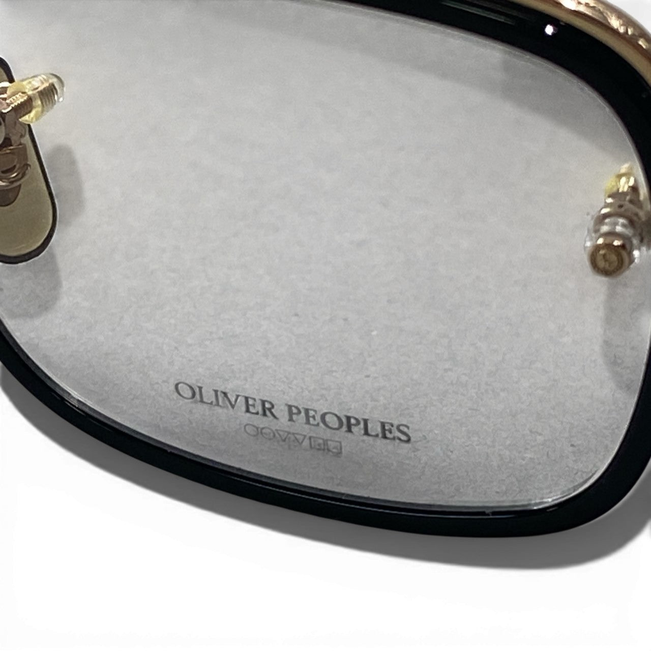 c17 OLIVER PEOPLES オリバーピープルズ Quigly 鯖江製 メガネ アイウェア ブラック/ゴールドk02i