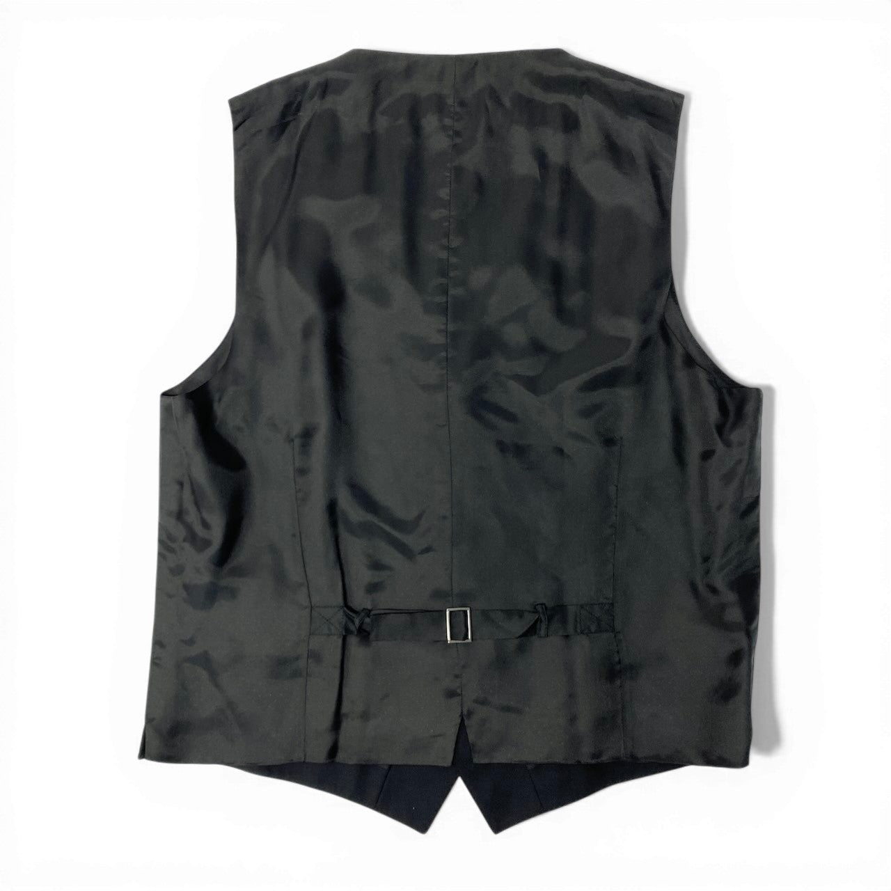 32c30 DOLCE&GABBANA ドルチェアンドガッパーナ MARTINI シングルスーツセットアップ スリーピース テーラードジャケット ジレ スラックス 56サイズ ブラック メンズ 男性用o07t