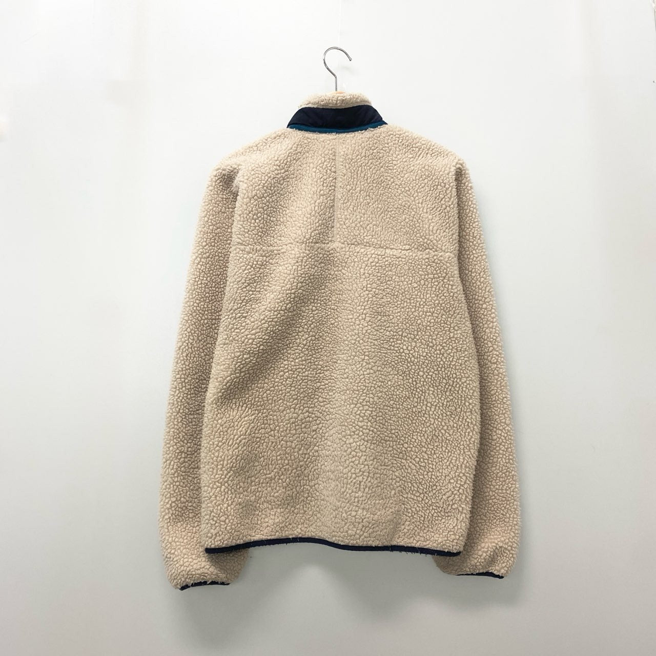 24c16 patagonia パタゴニア CLASSIC RETRO X JACKET クラシックレトロ フリースジャケット L アイボリー メンズu02t