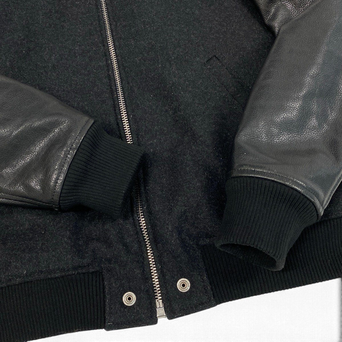 31j14 DIESEL ディーゼル L-Padh ボンバージャケット ネイティブ柄 レザージャケット Mサイズ ブラック レザー メンズ 男性用u02t