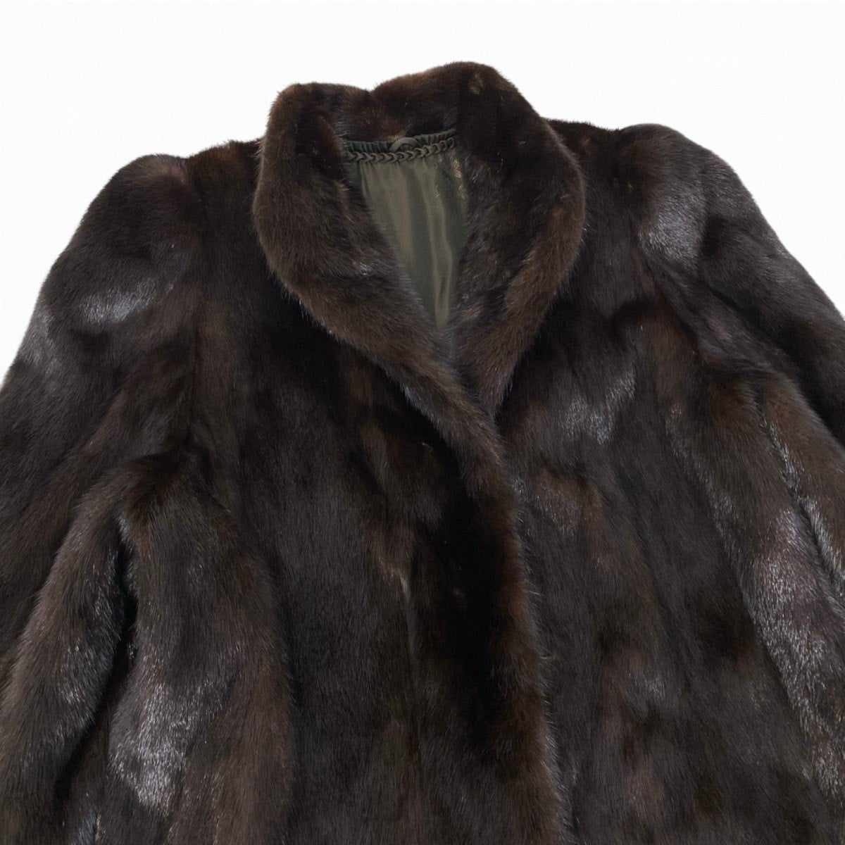 61i24 SAGA MINK サガミンク マホガニーミンク ロングコート サイズ11 ダークブラウン 最高級本毛皮 Mink Fur Long Coat リアルファーt18r