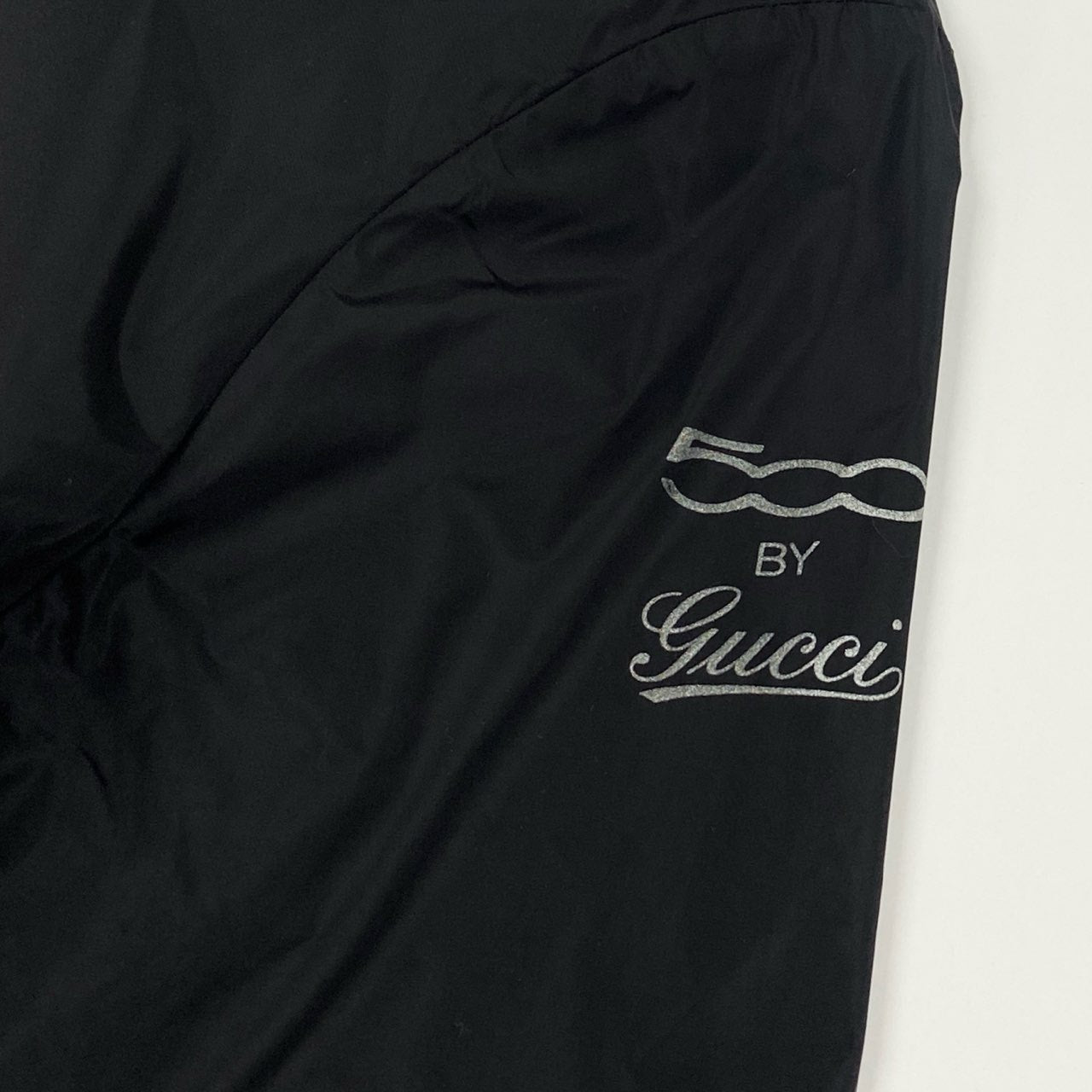 36b9 Vintage GUCCI グッチ シェリーライン ジップアップブルゾン ナイロンジャケット 267788 S ブラック ナイロン レディースta1