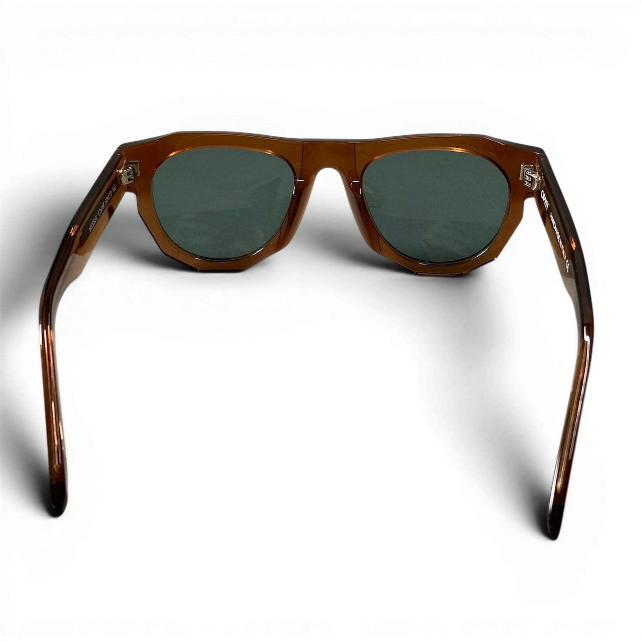 e4 OPHY オフィ EYEWEAR VESSEL アイウェア サングラス フルリム カラーレンズ 52□22 145 クリアブラウン メンズ 紳士用k02i