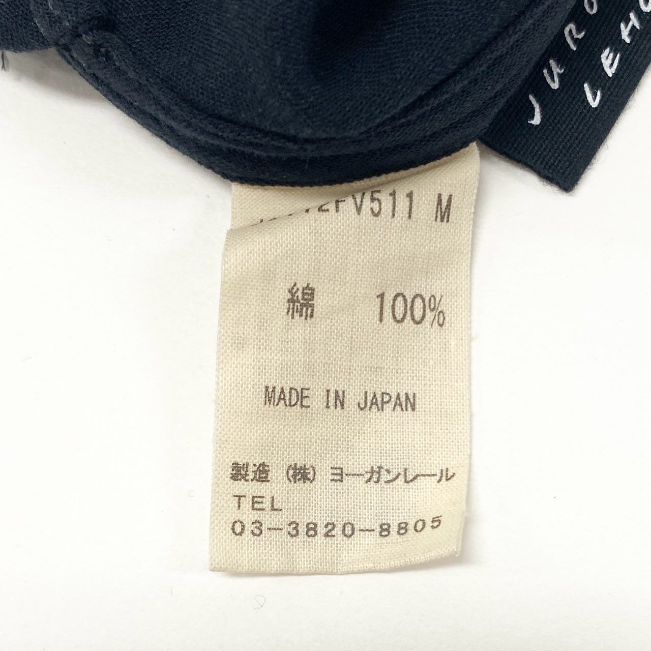 40k18【美品】JURGEN LEHL ヨーガンレール ノースリーブワンピース ロングワンピース コットン100％ 日本製 J0112FV511 Mサイズ ブラック レディースu02t