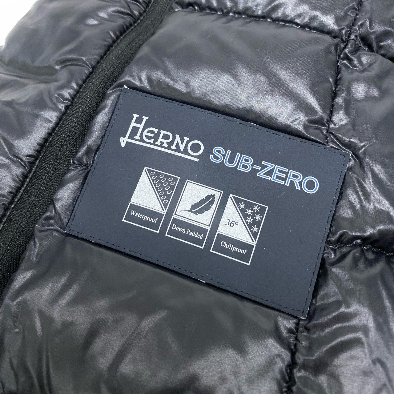 26L5 HERNO ヘルノ フード付き 3WAY ダウンコート サイズ44 ダークネイビー レイヤード風 女性服t18r