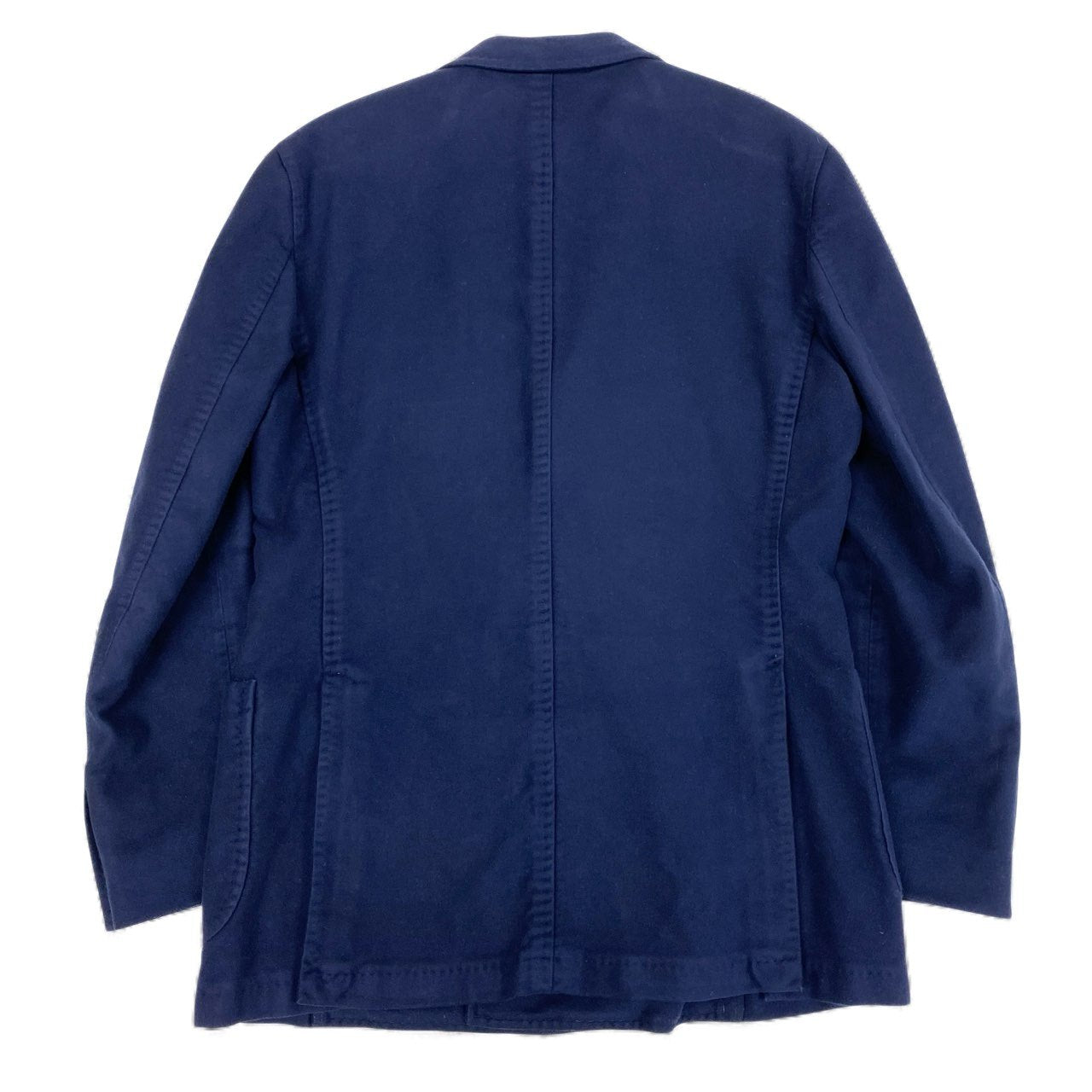 83L19 BOGLIOLI ボリオリ スエードジャケット ダブルジャケット 46 ネイビー メンズ 男性用u02t