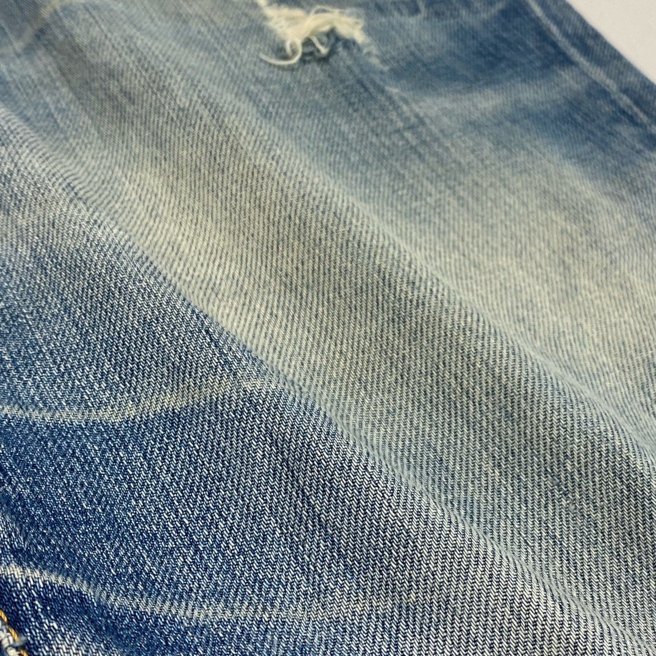 39L15 DSQUARED2 ディースクエアード スキニーパンツ デニムパンツ ダメージリペア加工 S71LA0737 S30144 50サイズ インディゴ メンズo07t