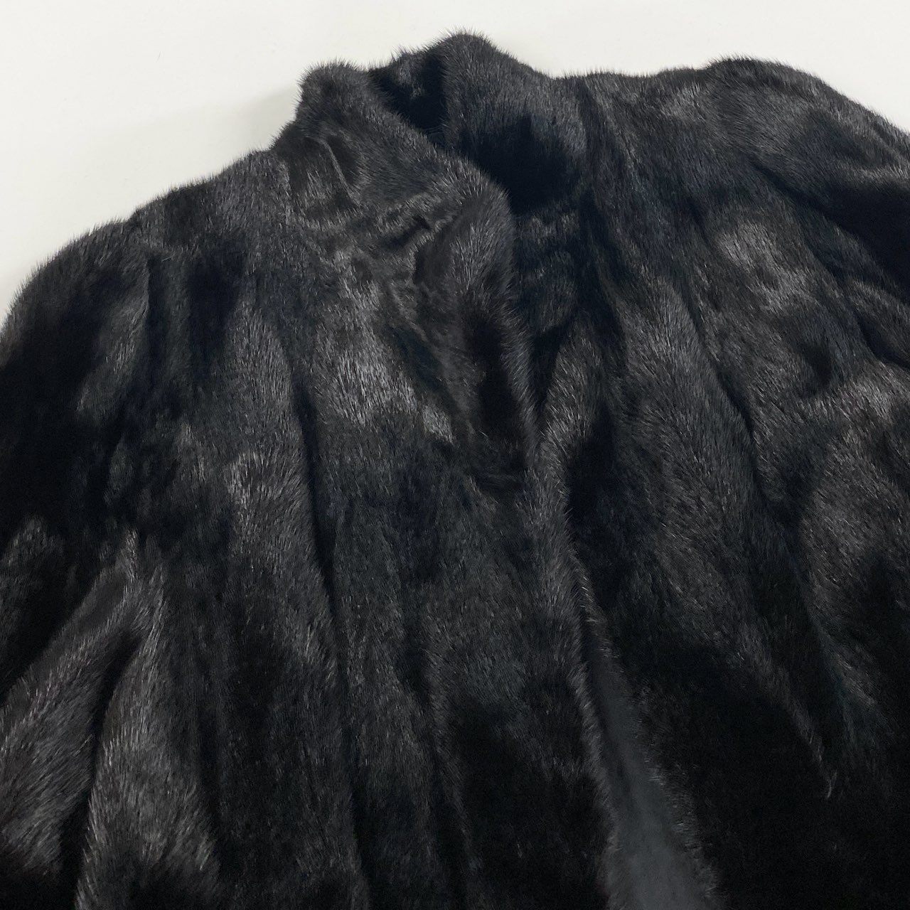 68L8 Josephine ジョセフィーヌ SAGA MINK ROYAL サガミンクロイヤル 金サガ ダークミンク ロングコート サイズ11号 ブラック 最高級本毛皮 MINK FURt18r