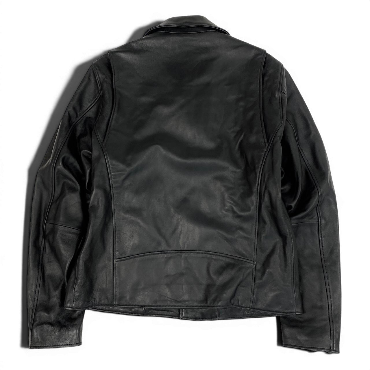 24e14 【美品】JACKROSE ジャックローズ ダブルライダースジャケット レザージャケット 21AW-JRB01 3サイズ ブラック 羊革 メンズ 男性用k02i