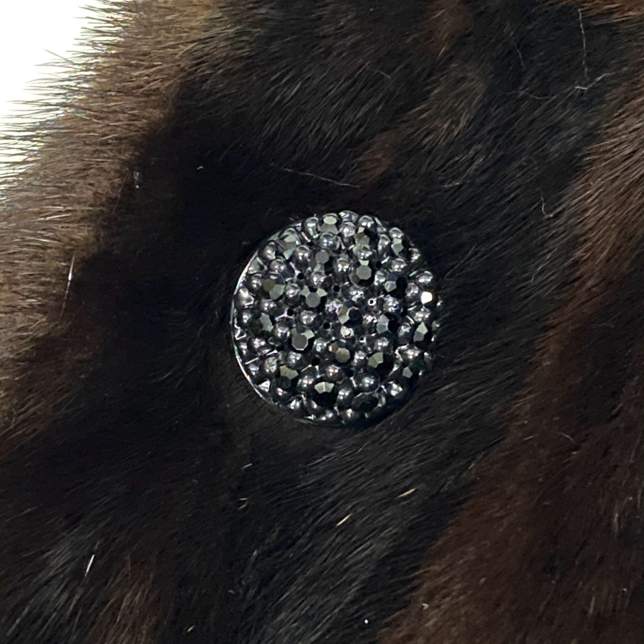 23a26 Estardo Di Valentino ヴァレンティノ マホガニーミンク 丈120cm 超ロングコート サイズF ブラウン 本毛皮 Mink Fur Long Coatt18r