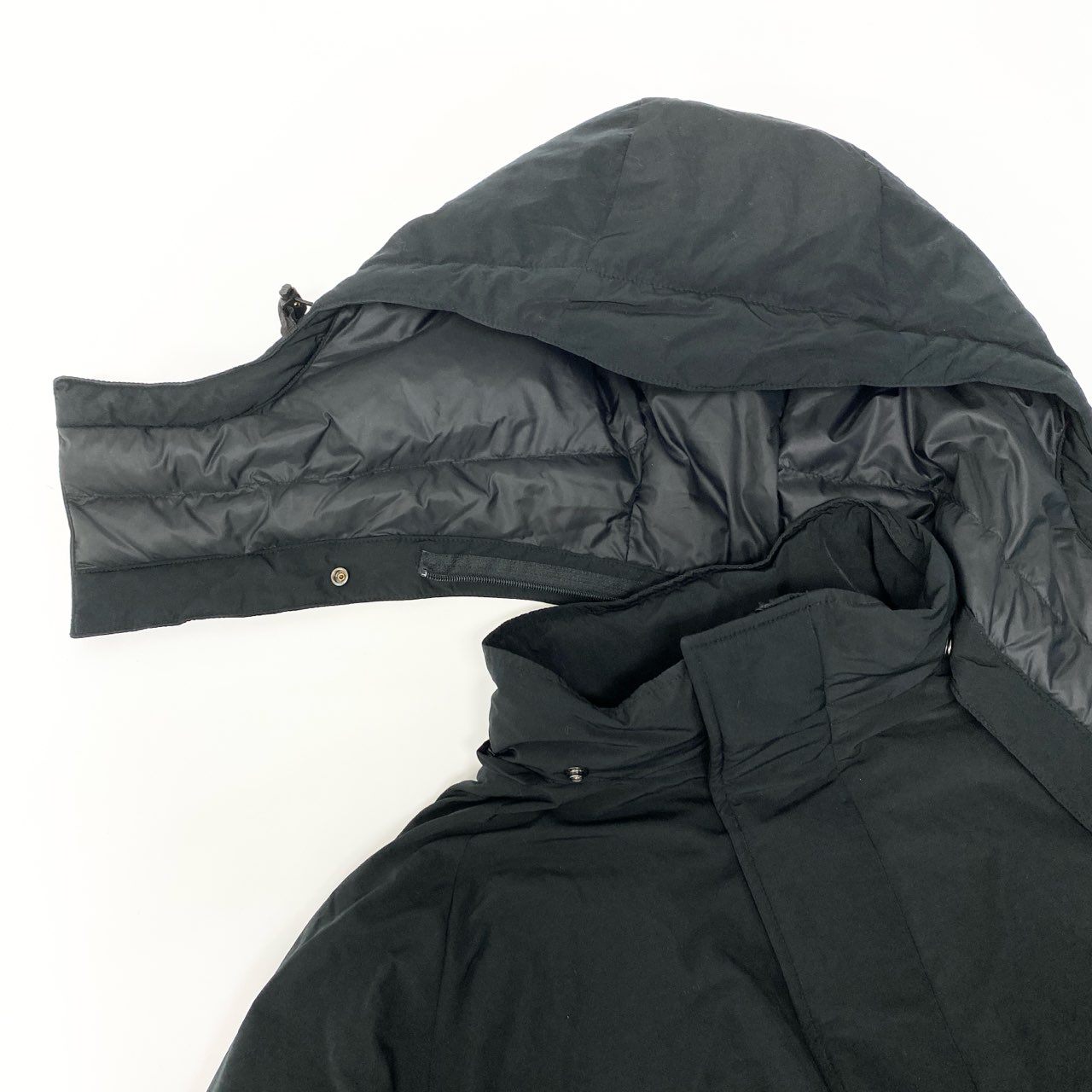 87c10 Wide Dad ワイルダッド ダウンジャケット ダウンパーカー 2WAY アウター UR47-17b011 2サイズ ブラック ナイロン100％ メンズ 男性用o07t