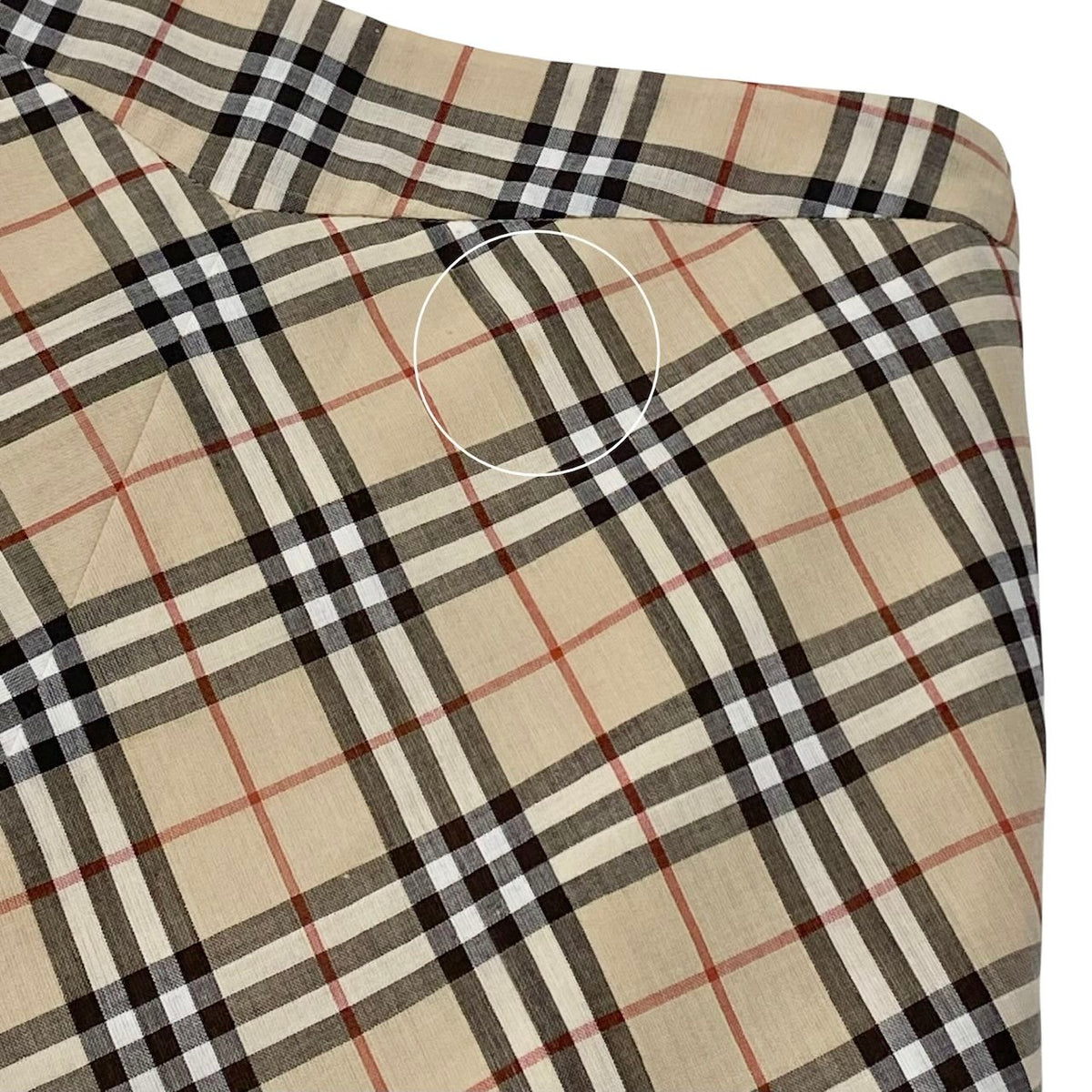 Ig6 BURBERRY LONDON BULE LABEL チェックスカート ノバチェック ミディアム丈 36サイズ ベージュ系 レディース 女性用ta2ta2