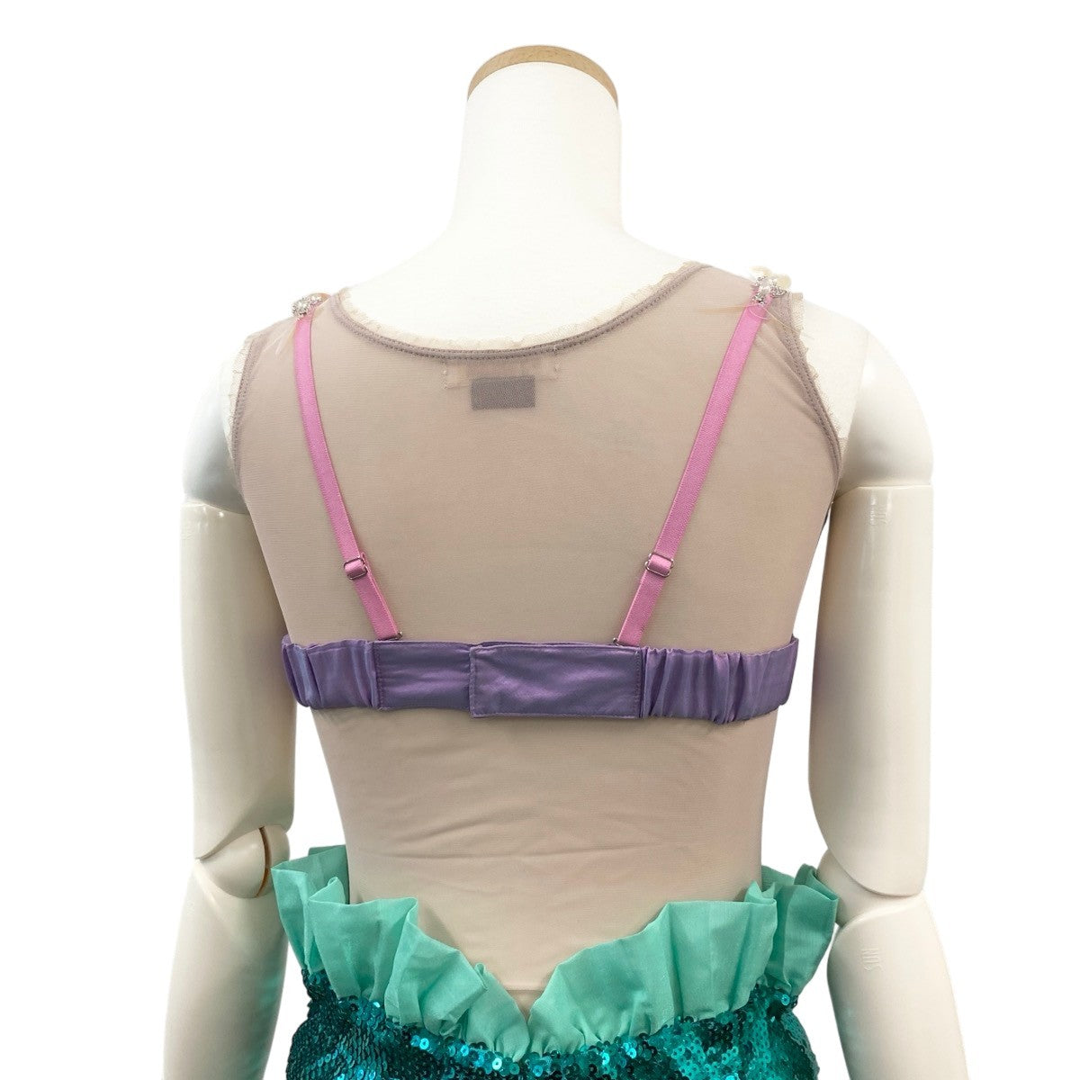 77h12 Secret HONEY シークレットハニー ディズニー アリエル コスプレ 大人 Disney サイズ１ グリーン パープル ポリエステル100％ レディースu02t