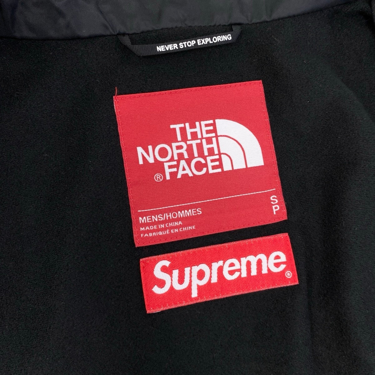 Ig8 Supreme × THE NORTH FACE 16AW 枯葉マウンテンジャケット コラボ NP51601I Sサイズ ブラック マルチカラー ナイロン100％ メンズ 男性用u02t