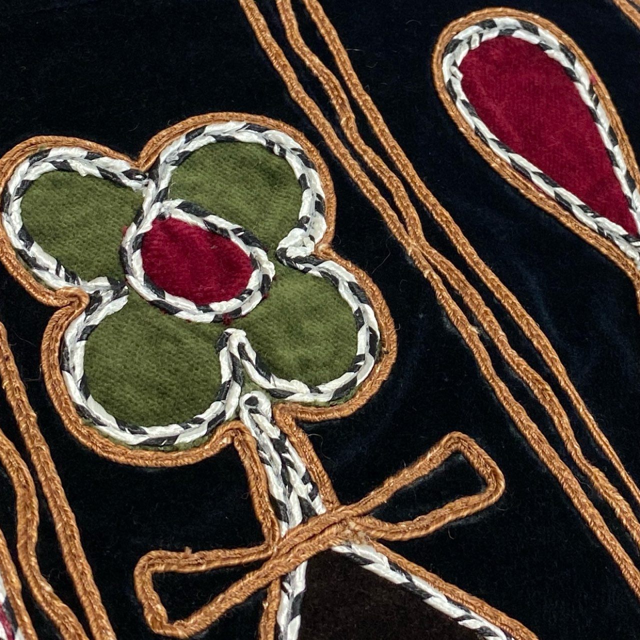 Ec2 Christian Dior クリスチャンディオール 刺繍デザイン ベルベット ショートパンツ ボトム サイズ38 レディースk02i