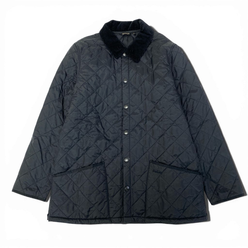 29a9 Barbour バブアー SL LIDDESDALE キルティングジャケット ナイロンジャケット リデスデイル メンズ 紳士服  MQU1348 大きいサイズ XXL ブラックo07t