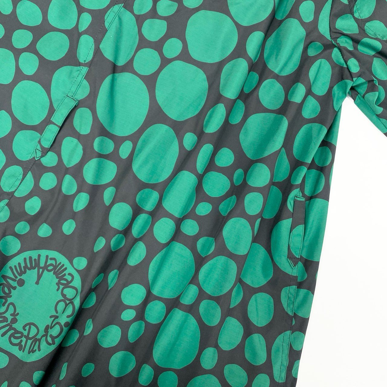 81a23 TOKUKO 1er VOL トクコプルミエヴォル 30周年記念モデル スプリングコート 薄手コート アウター 9 グリーン レディース 女性用u02t