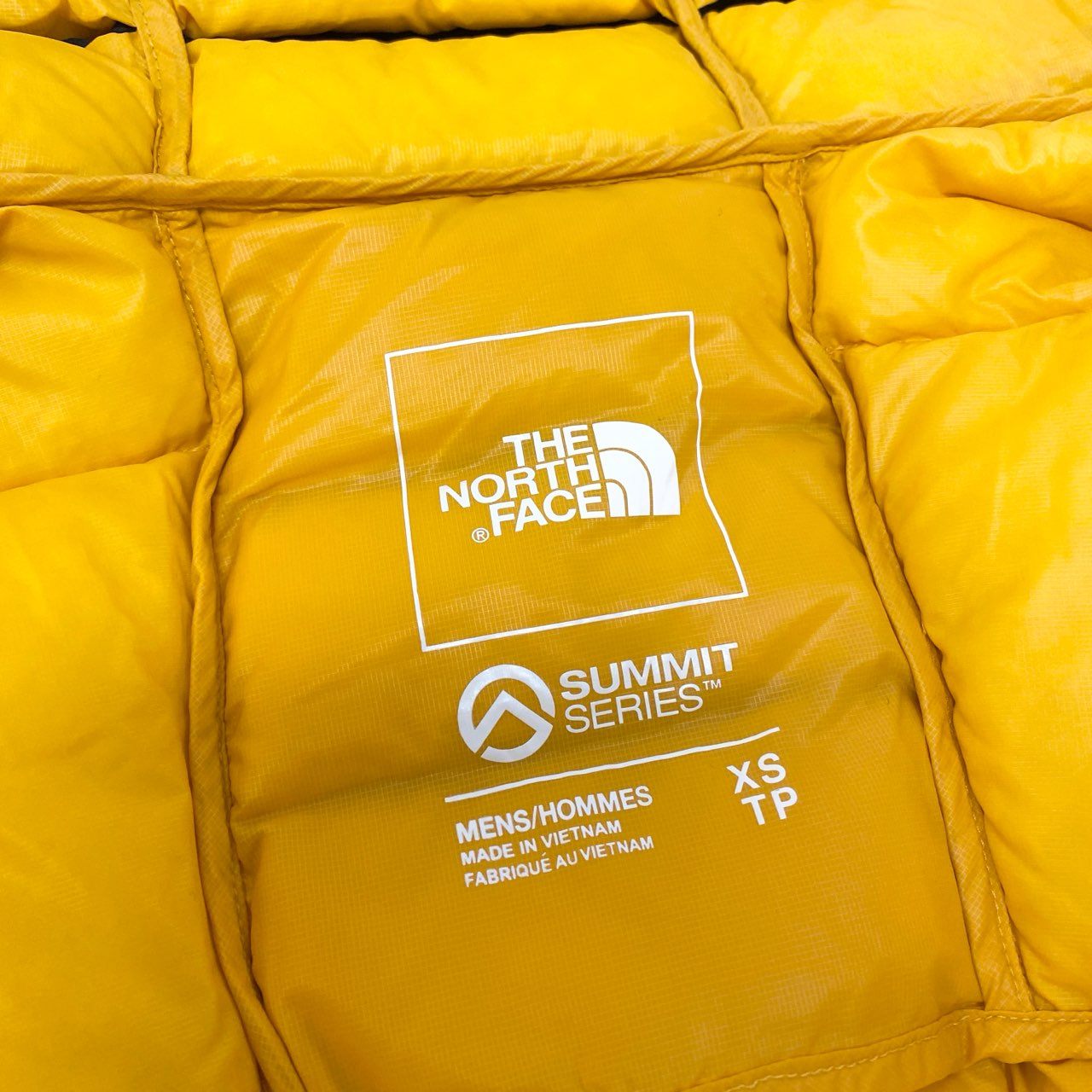 59c5 THE NORTH FACE ザ ノースフェイス L3 50/50 Down Hoodie ダウンジャケット サミットシリーズ ND52022 サイズXS サミットゴールド ブラック メンズ アウターk02i