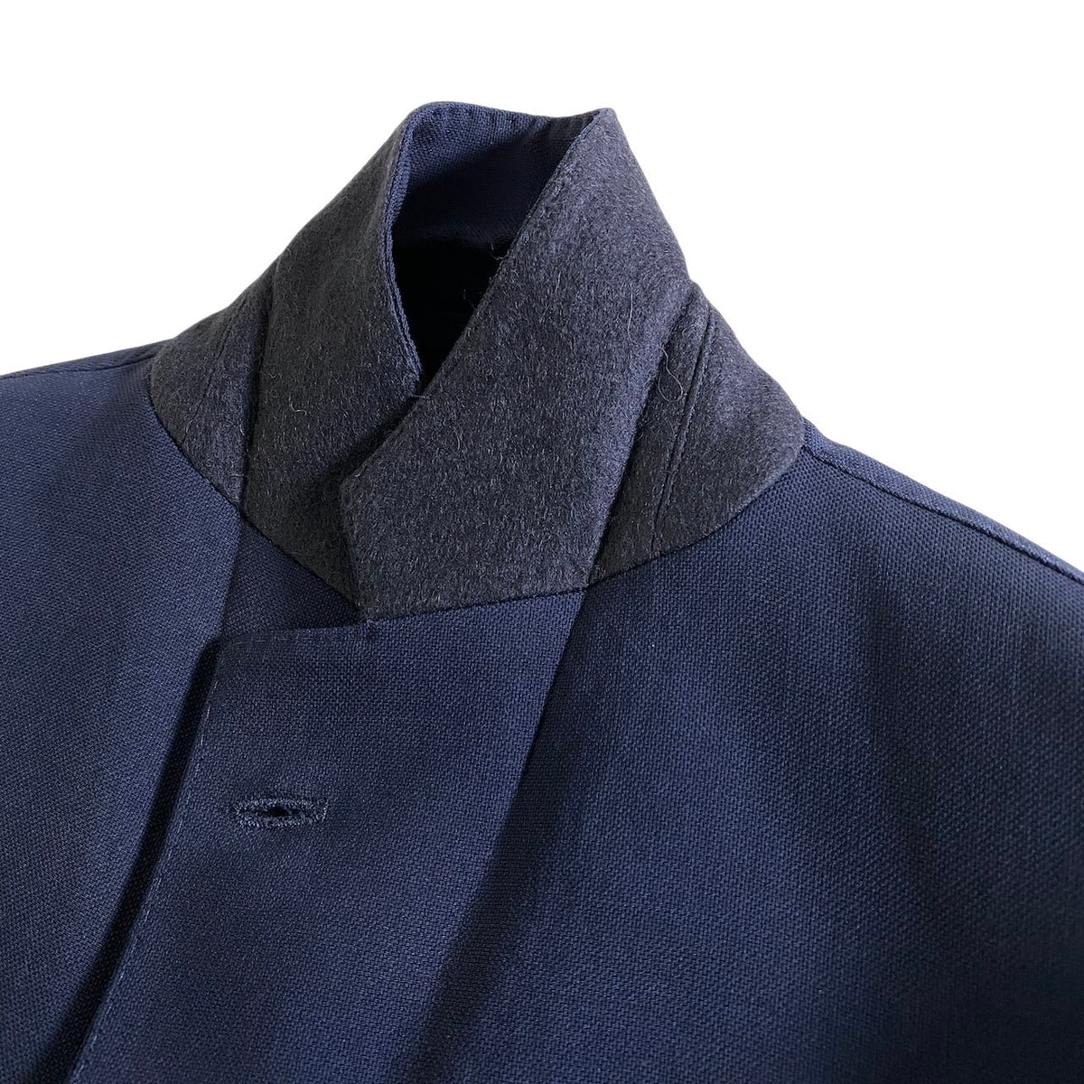 11j28 LARDINI ラルディーニ 本切羽 テーラードジャケット Size 46 ネイビー ブレザー フォーマル 紳士服t18r