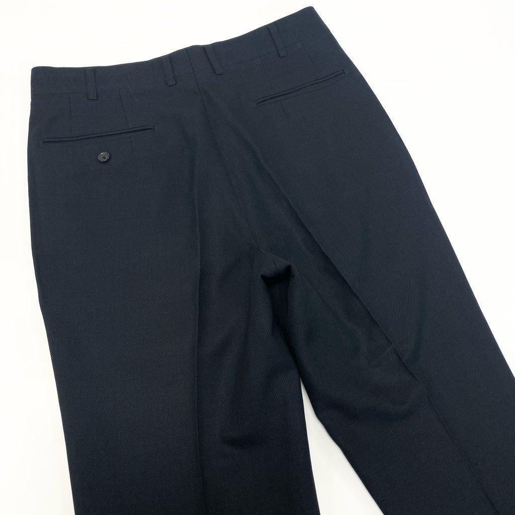 54l28 BURBERRYS バーバリーズ スーツセットアップ テーラードジャケット スラックスパンツ 94-84-165 AB4 ネイビー ウール100％ メンズ 男性用o07t